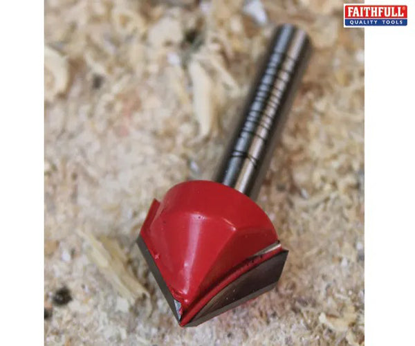 Router Bit TCT V-Groove