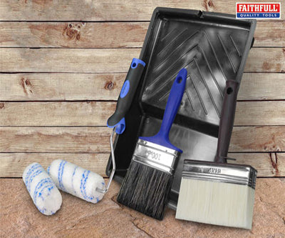 Wood Care Paint Brush & Roller Kit