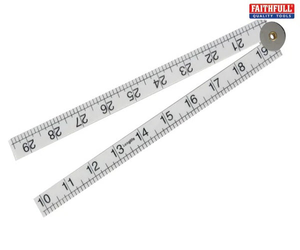 Folding Rule White