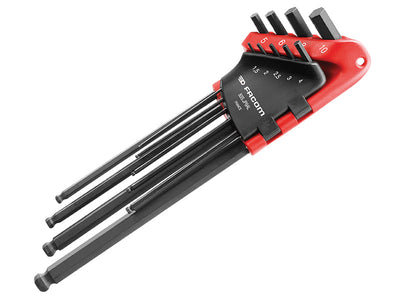Facom 83S.JP9AL Metric Hex Key Wallet Set, 9 Piece – – Now available at MTN Shop UK.