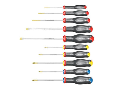 Facom Protwist® Screwdriver Set, 10 Piece – – Now available at MTN Shop UK.