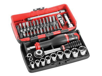 Facom 1/4in Drive R2NANO Socket Set, 38 Piece – – Now available at MTN Shop UK.
