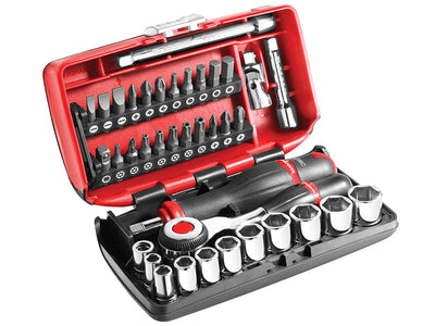 Facom 1/4in Drive Socket Set, 38 Piece – – Now available at MTN Shop UK.