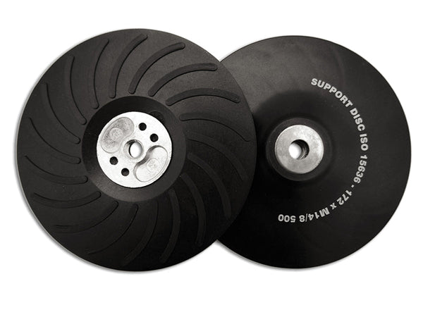 Flexipads World Class Angle Grinder Turbo Pad ISO Hard 180mm (7in) M14 – – Now available at MTN Shop UK.