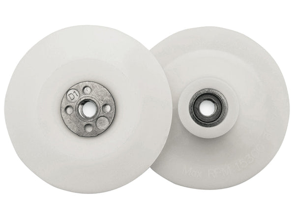 Flexipads World Class Angle Grinder Pad White 100mm (4in) M10 x 1.25 – – Now available at MTN Shop UK.