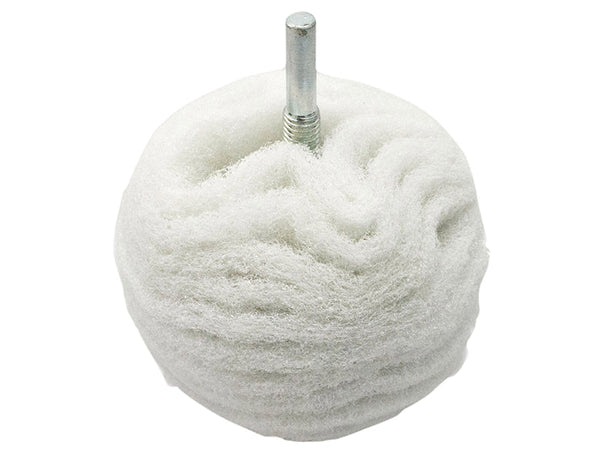 Flexipads World Class Scruff Ball 75mm / 3in White Non-Scratch – – Now available at MTN Shop UK.