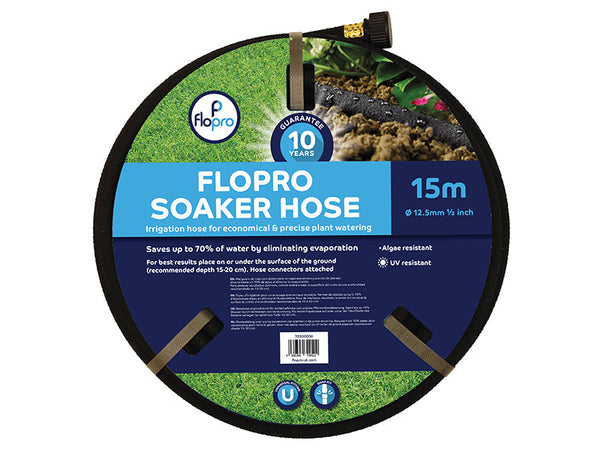 Flopro Flopro Soaker Hose 15m 12.5mm (1/2in) Diameter – – Now available at MTN Shop UK.