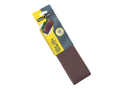 Flexovit Cloth Sanding Belt 533 x 75mm Fine 120G (Pack 2) – – Now available at MTN Shop UK.