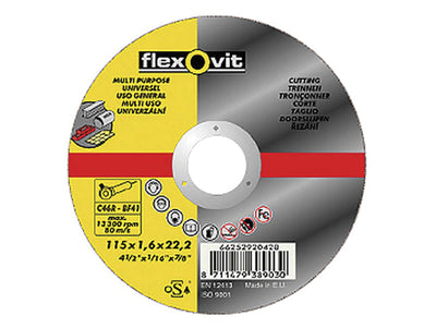 Flexovit Multi-Purpose Cutting Disc 230 x 22mm – – Now available at MTN Shop UK.