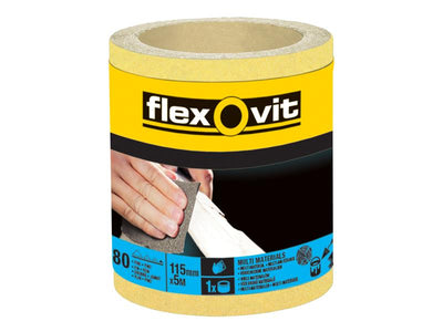 Flexovit High Performance Sanding Roll 115mm x 5m Extra Coarse 40G – – Now available at MTN Shop UK.