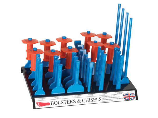 Footprint 35 Bolsters and Chisels Stand with Stock – – Now available at MTN Shop UK.