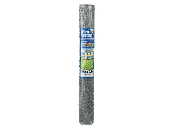 Gardman Galvanised Wire Netting 13mm² Hexagon, 10 x 0.6m – – Now available at MTN Shop UK.