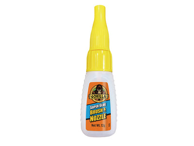 Gorilla Glue Gorilla Superglue Brush & Nozzle 12g – – Now available at MTN Shop UK.