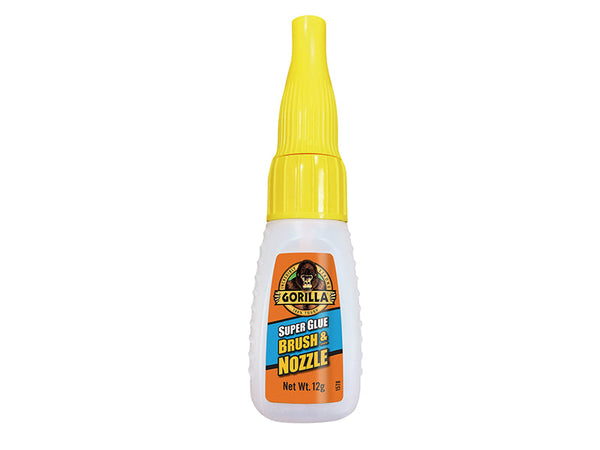 Gorilla Glue Gorilla Superglue Brush & Nozzle 12g – – Now available at MTN Shop UK.