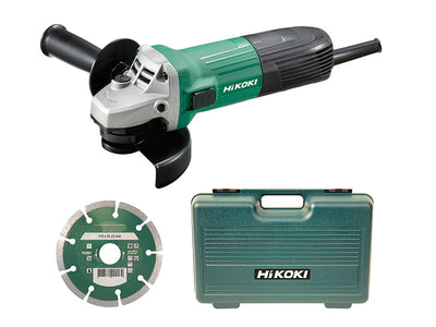 HiKOKI G12STX/J7 Angle Grinder 115mm Diamond Blade & Case 600W 240V – – Now available at MTN Shop UK.