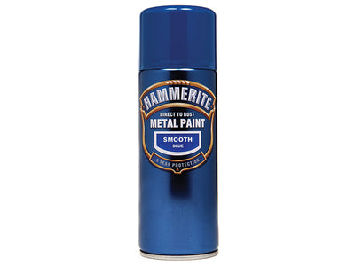Hammerite Direct to Rust Smooth Finish Aerosol Blue 400ml – – Now available at MTN Shop UK.