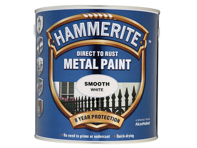 Hammerite Direct to Rust Smooth Finish Metal Paint White 2.5 Litre – – Now available at MTN Shop UK.