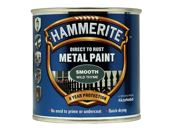 Hammerite Direct to Rust Smooth Finish Metal Paint Wild Thyme 250ml – – Now available at MTN Shop UK.