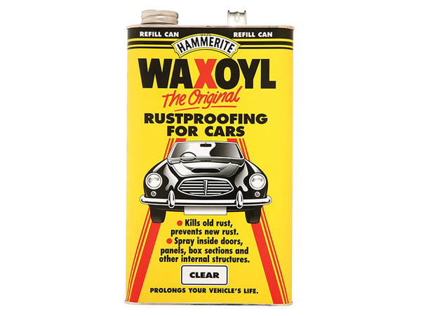 Hammerite Waxoyl Refill Can Clear 5 Litre – – Now available at MTN Shop UK.