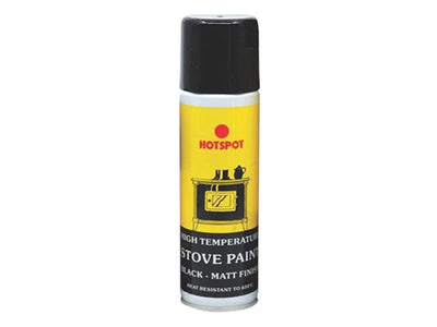 Hotspot Spray Stove Paint Matt Black 150ml – – Now available at MTN Shop UK.