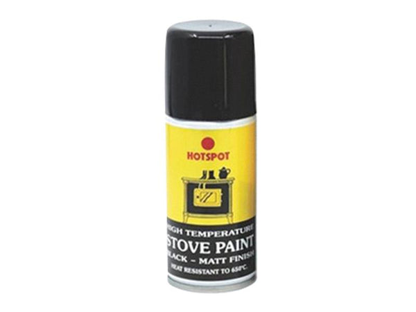 Hotspot Spray Stove Paint Matt Black 450ml – – Now available at MTN Shop UK.
