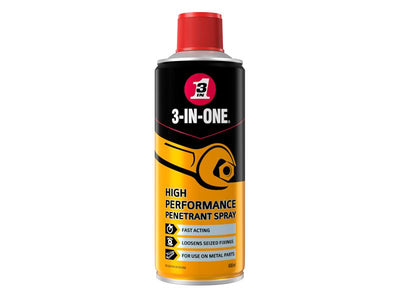 3-IN-ONE® 3-IN-ONE® High Performance Penetrant Spray 400ml – – Now available at MTN Shop UK.