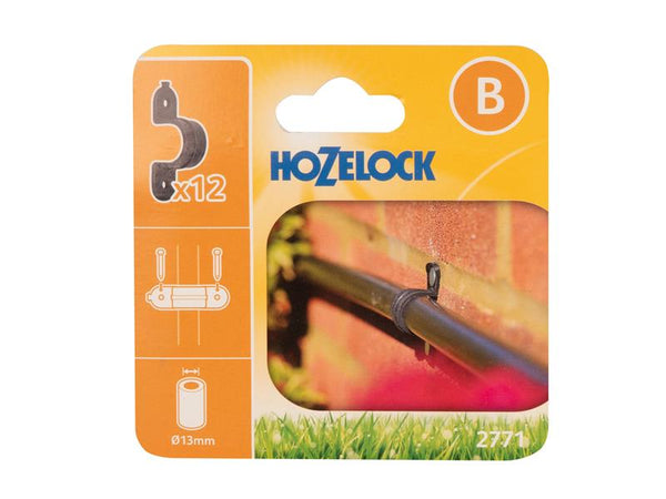 Hozelock 2771 Wall Clip 13mm (Pack 12) – – Now available at MTN Shop UK.