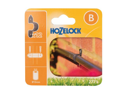 Hozelock 2771 Wall Clip 13mm (Pack 12) – – Now available at MTN Shop UK.