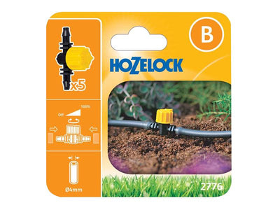 Hozelock 2776 Flow Control Valve 4mm (5 Pack) – – Now available at MTN Shop UK.
