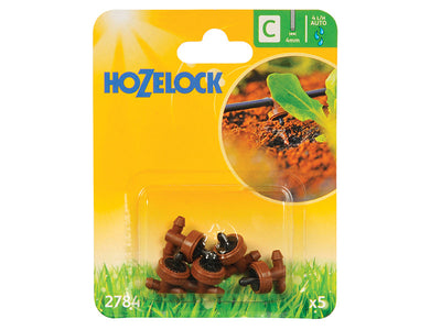Hozelock 2784 In Line Pressure Dripper 4mm (Pack 5) – – Now available at MTN Shop UK.