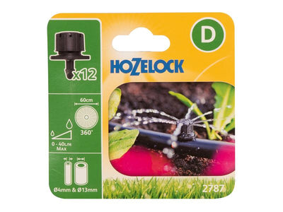 Hozelock 2787 End of Line Adjustable Mini Sprinkler 4/13mm (Pack 12) – – Now available at MTN Shop UK.