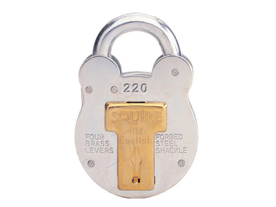 Squire 220 Old English Padlock with Steel Case 38mm – – Now available at MTN Shop UK.