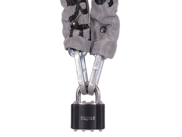 Squire Toughlok Lock & Chain Set 90cm x 5mm – – Now available at MTN Shop UK.