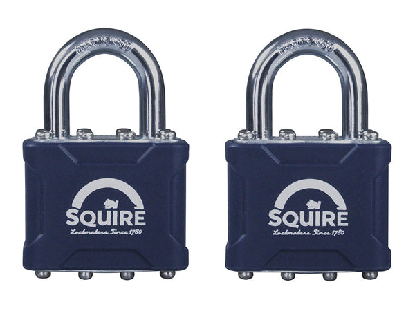 Squire 35T Stronglock Card (2) Padlocks 38mm Open Shackle Keyed – – Now available at MTN Shop UK.