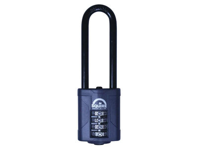 Squire CP40/2.5 Combination Padlock 4-Wheel 40mm Extra Long Shackle 63mm – – Now available at MTN Shop UK.