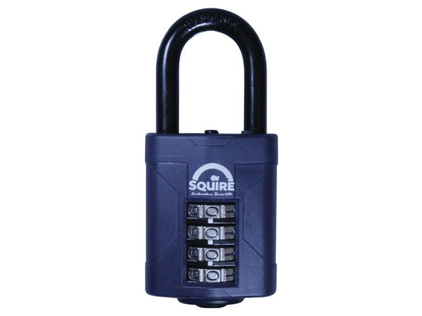Squire CP50/1.5 Combination Padlock 4-Wheel 50mm Long Shackle 38mm – – Now available at MTN Shop UK.