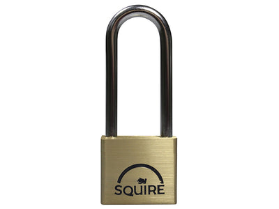 Squire LN4LS Lion Brass Padlock 5-Pin 40mm - 65mm Long Shackle – – Now available at MTN Shop UK.