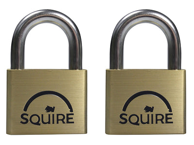 Squire LN4T Lion Brass Padlocks 5-Pin 40mm Twin Pack (2 x LN4KA) – – Now available at MTN Shop UK.