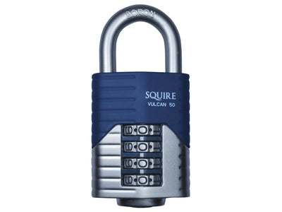 Squire Vulcan Open Boron Shackle Combination Padlock 50mm – – Now available at MTN Shop UK.