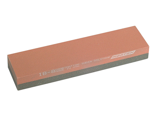 India IB8 Bench Stone 204 x 50 x 25mm - Combination – – Now available at MTN Shop UK.