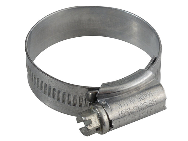 Jubilee® 1X Zinc Protected Hose Clip 30 - 40mm (1.1/8 - 1.5/8in) – – Now available at MTN Shop UK.