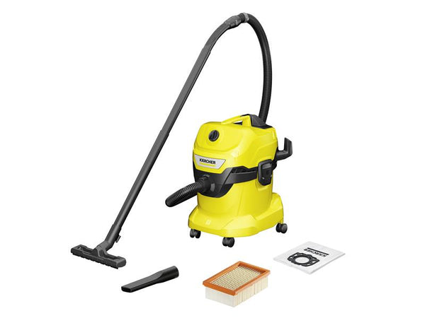 Karcher WD 4 Wet & Dry Vacuum 1000W 240V – – Now available at MTN Shop UK.