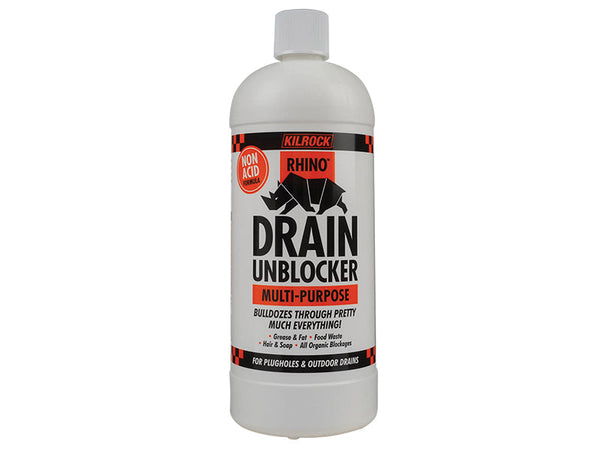 Kilrock Rhino Drain Unblocker 1 litre – – Now available at MTN Shop UK.