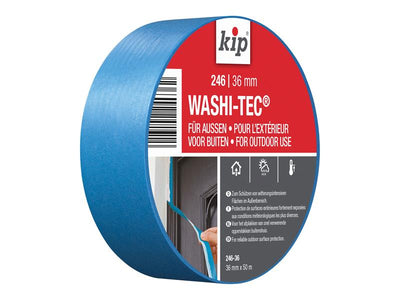 KIP® 246 Premium Outdoor WASHI-TEC® Masking Tape 36mm x 50m – – Now available at MTN Shop UK.