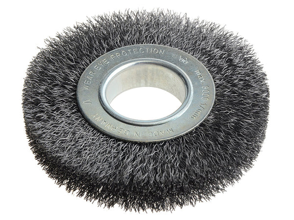 Lessmann Wheel Brush D125mm x W20-22 x 40 Bore Set 2 Steel Wire 0.30 – – Now available at MTN Shop UK.