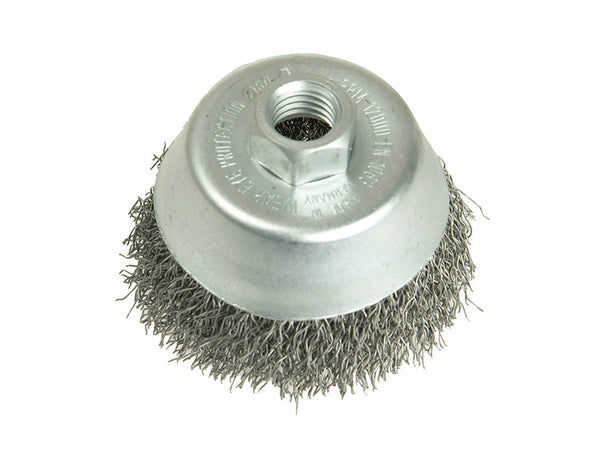 Lessmann Cup Brush 75mm M10, 0.35 Steel Wire – – Now available at MTN Shop UK.