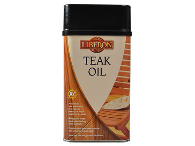 Liberon Teak Oil with UV Filters 1 litre – – Now available at MTN Shop UK.
