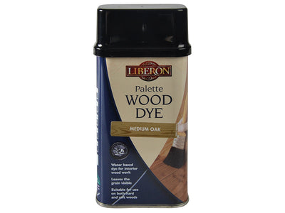 Liberon Palette Wood Dye Medium Oak 250ml – – Now available at MTN Shop UK.