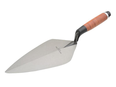 Marshalltown 34L Wide London Pattern Brick Trowel Leather Handle 11in – – Now available at MTN Shop UK.