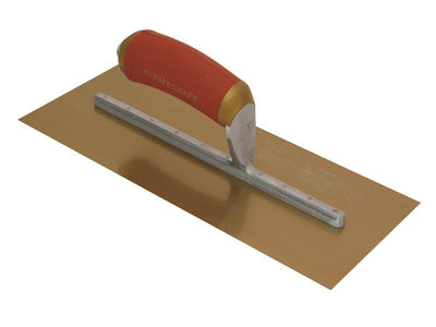 Marshalltown MPB7GSD Pre-Worn PermaShape® Finishing Gold S/S Trowel DuraSoft® 12 x 5in – – Now available at MTN Shop UK.